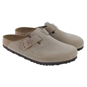 Birkenstock Boston 960811 Clogs - Tobacco Brown Oiled Leather