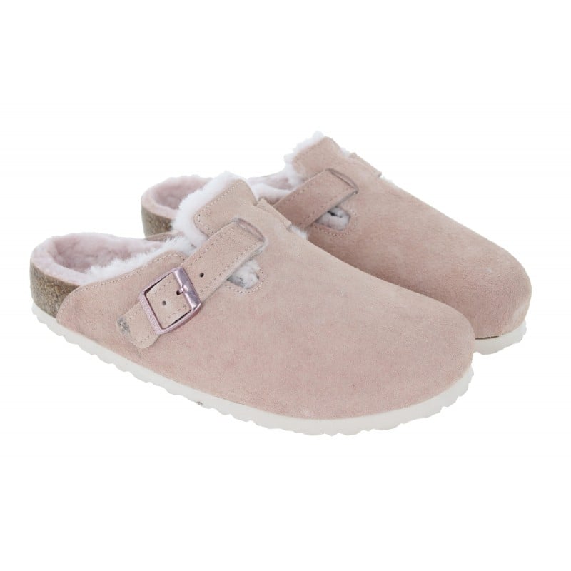 birkenstock boston light rose