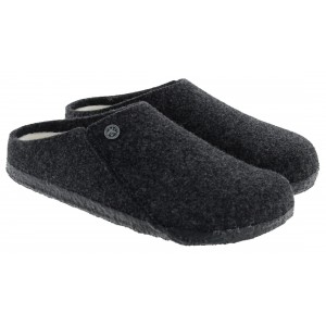 Birkenstock Zermatt Shearling 1015090 Slippers - Anthracite Wool Felt