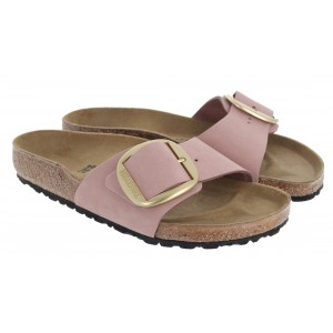 Birkenstock Madrid Big Buckle 1024016 Sandals - Old Rose Nubuck