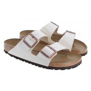 Birkenstock Arizona 1009921 Sandals - Graceful Pearl White