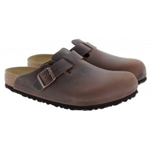 Birkenstock Boston Oiled Leather 0860131 -  Habana Leather