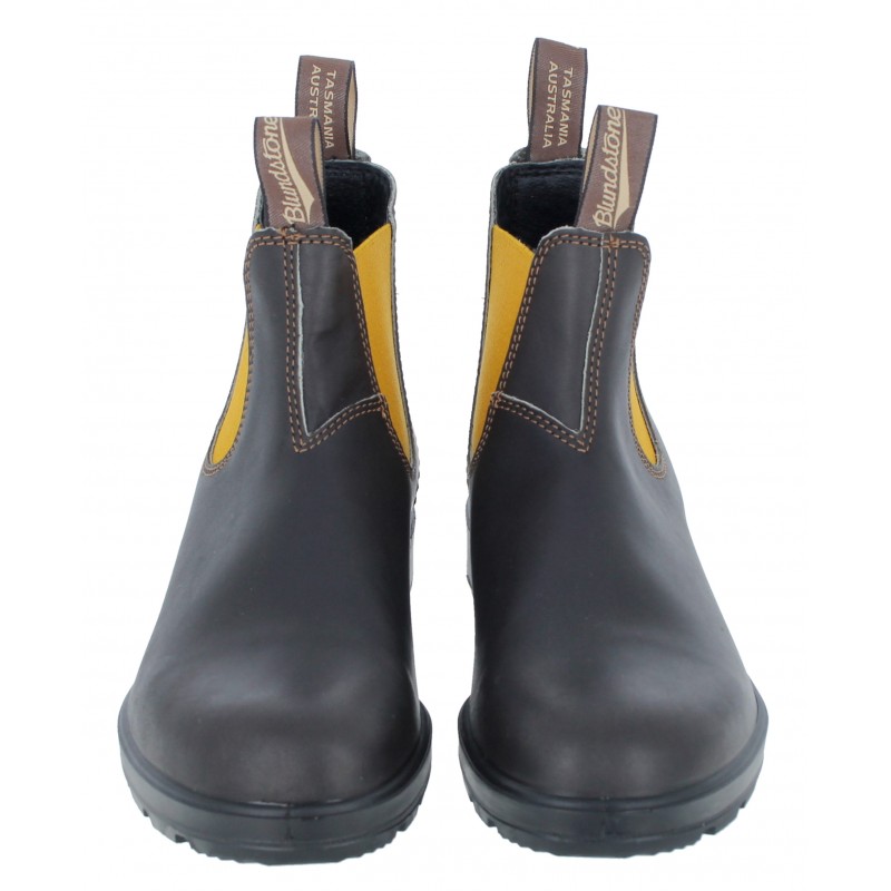 1919 Ladies Boots - Brown / Mustard