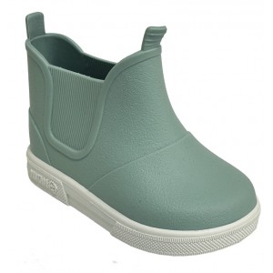 Boatilus Baby Beatly 08 Wellies - Pastel Green/White