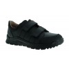 Johno 4700102 School Shoes - Black Leather
