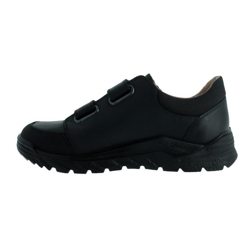 Johno 4700102 School Shoes - Black Leather