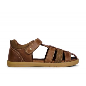 Bobux Kid+ Roam 8305A Sandals - Tan Leather