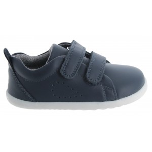 Bobux Step Up Grass Court - Navy Leather
