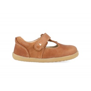 Bobux Step Up Louise 7283 Shoes - Caramel Leather 