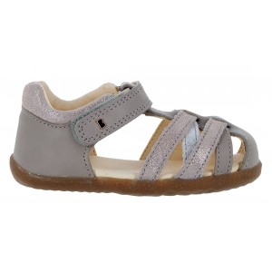 Bobux Step Up Cross Jump 7311 Sandals - Taupe Leather 