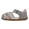 Step Up Cross Jump 7311 Sandals - Taupe Leather
