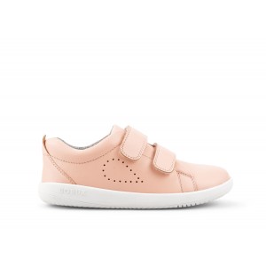 Bobux I-Walk Grass Court BQ 6337 Shoes - Seashell Leather