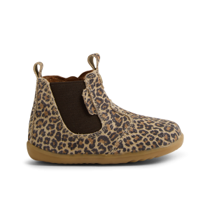 Bobux Step Up Jodhpur BQ 732931Boots - Leopard Shimmer Suede
