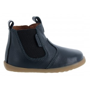 Bobux Step Up Jodhpur BQ 7219A - Navy Leather