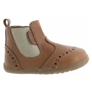 Bobux Step Up Billie BQ 7520 Boots - Caramel Leather