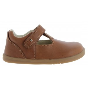 Bobux I-Walk Louise BQ 6330 Shoes - Caramel Leather