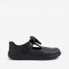 Kid+ Bubbles BQ Girls School Shoes - Black Leather