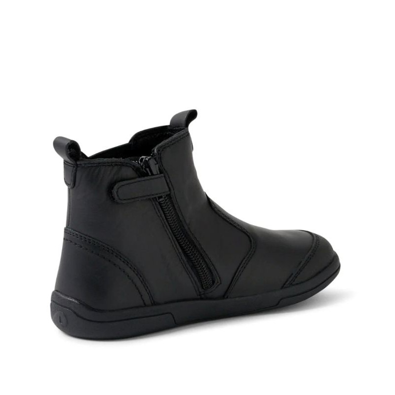 Kid+ Jodhpur II BQ School Shoes - Black Leather