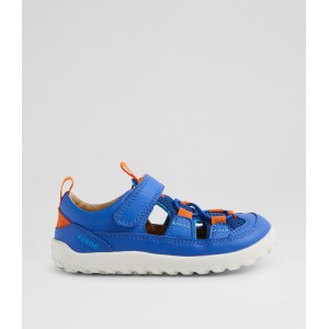 Bobux I-Walk Rocky BQ10585 - Dazzling Blue Leather