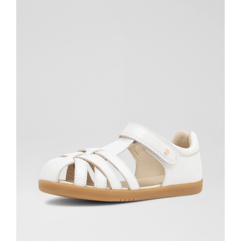 Bobux Kid+ Cross Jump BQ10090 - White Leather