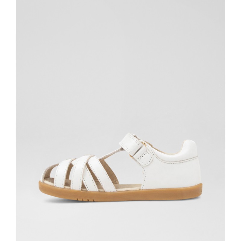 Bobux Kid+ Cross Jump BQ10090 - White Leather