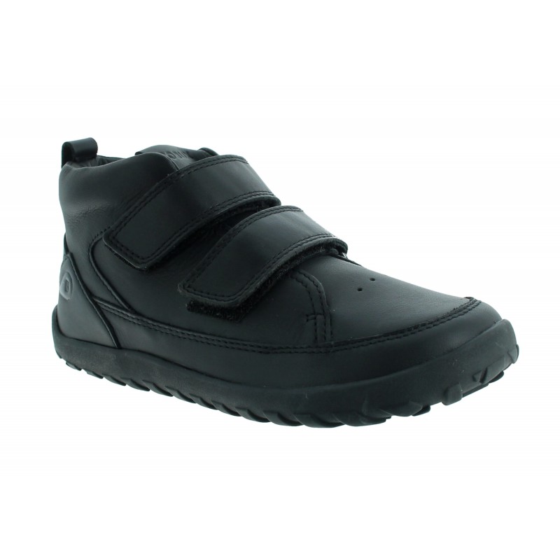 Kid+ Trek BQ School Shoes - Black Leather Kid+ Trek BQ School Shoes - Black Leather