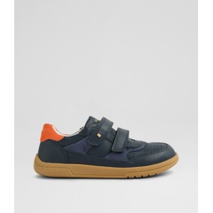 Bobux Kid+ Hunter BQ10573 - Navy/Nasturtium Nubuck