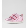 Bobux Step Up Grass Court BQ10009 - Metallic Pink Leather Bobux Step Up Grass Court BQ10009 - Metallic Pink Leather