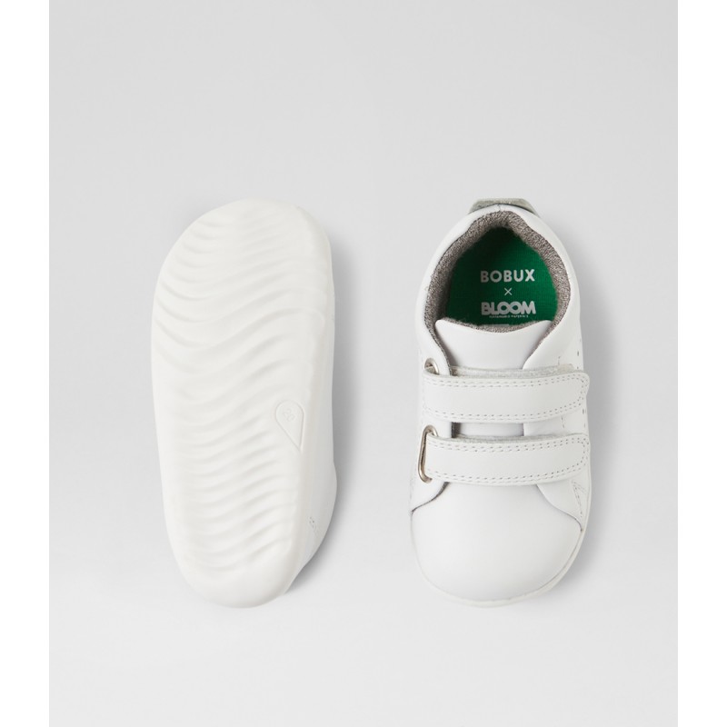 Bobux Step Up Grass Court BQ10009 - White Leather Bobux Step Up Grass Court BQ10009 - White Leather