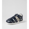 Bobux Step Up Tidal BQ10085 - Navy Leather
