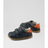 Bobux Step Up Hunter BQ10571 - Navy/nasturtium Nubuck Bobux Step Up Hunter BQ10571 - Navy/nasturtium Nubuck