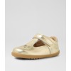 Bobux Step Up Rosie BQ10659 - Soft Gold Leather