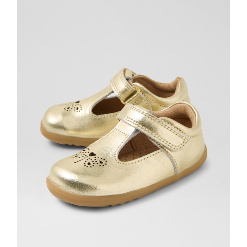 Bobux Step Up Rosie BQ10659 - Soft Gold Leather