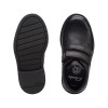 Scala Pace Kid School Shoes - Black Leather