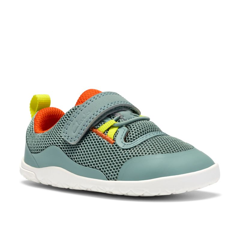 Harbour Hero Toddler Shoes - Green Combi