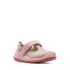 Roller Bright Toddler Shoes - Dusty Pink Leather