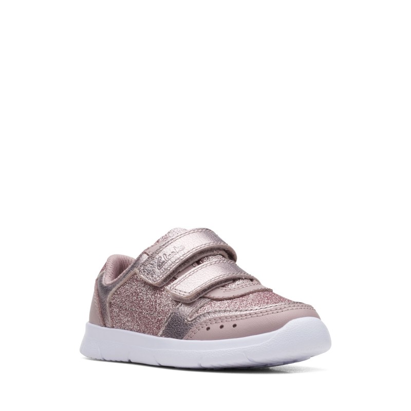 Ath Sonar Kids Trainers - Pink Sparkle
