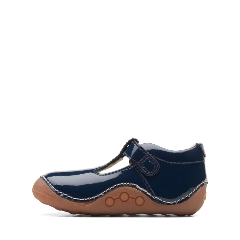 Tiny Beat Toddler Shoes - Navy Patent