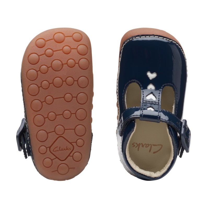 Tiny Beat Toddler Shoes - Navy Patent