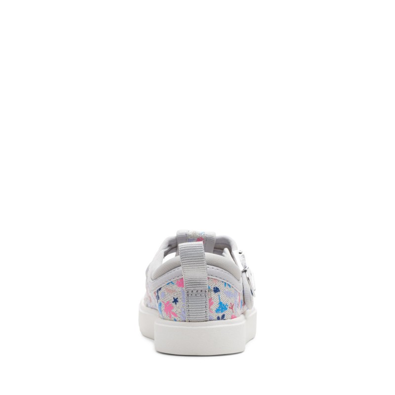 City Dance Toddler Canvas Shoes - Silver