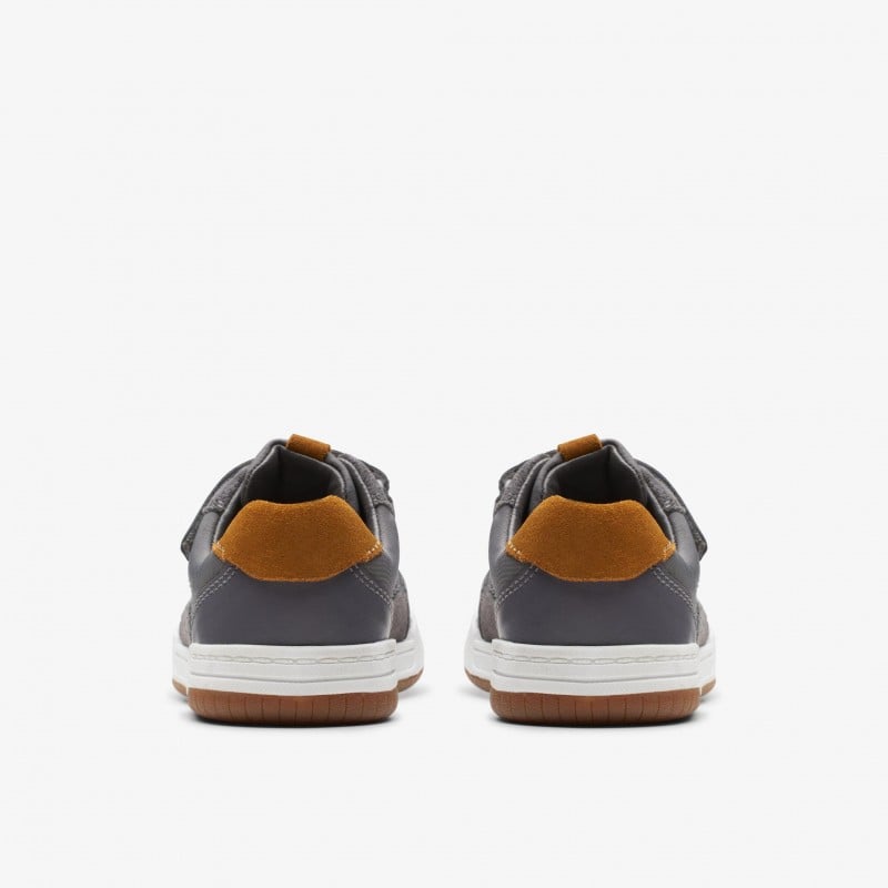 Fawn Family Toddler Shoes - Grey Leather