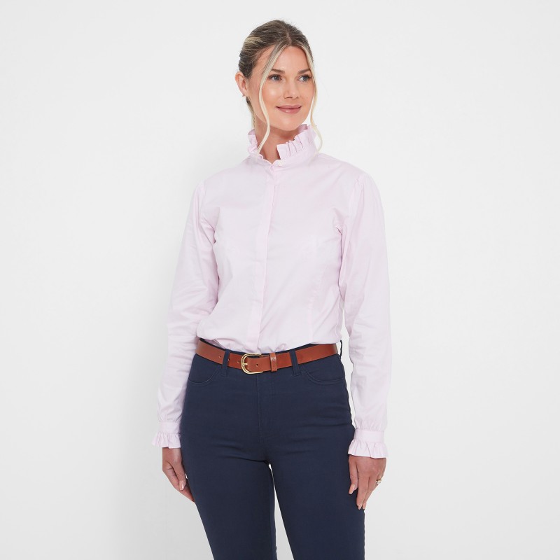 Fakenham Shirt 4130 - Pale Pink Cotton