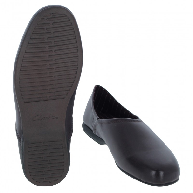 Harston Elite Slippers - Burgundy Leather