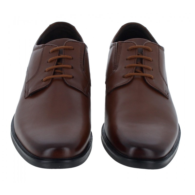 Howard Walk Shoes - Dark Tan Leather