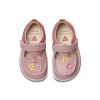 Noodle Shine Toddler Shoes - Dusty Pink Leather
