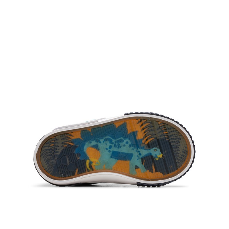 Foxing Tail Toddler Canvas Shoes - Navy Combi