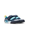 Foxing Tail Toddler Canvas Shoes - Navy Combi
