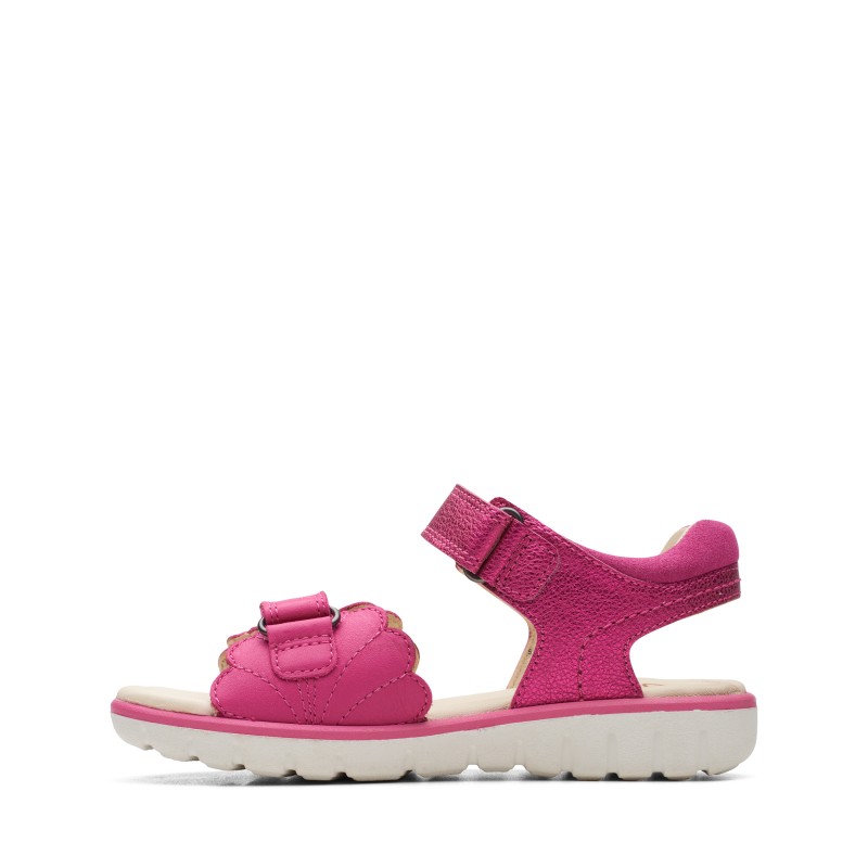 Roam Wing Kid Sandals - Pink Leather