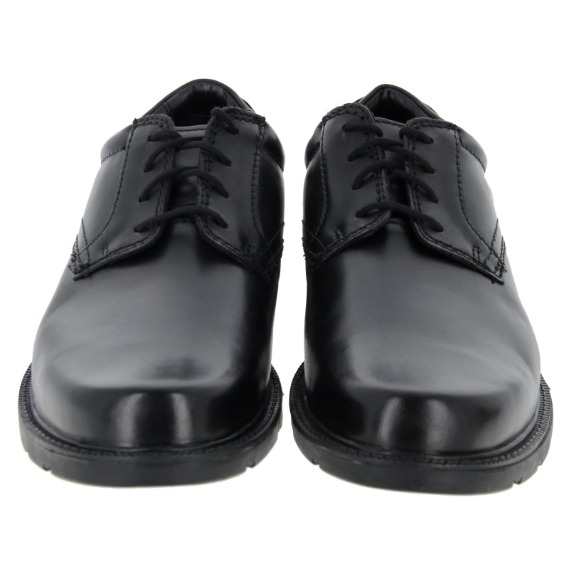 Kerton Lace Shoes - Black Leather