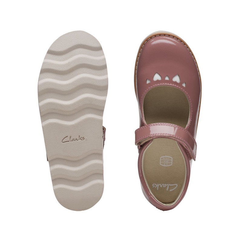 Crown Jane Kids Shoes - Dusty Pink Patent